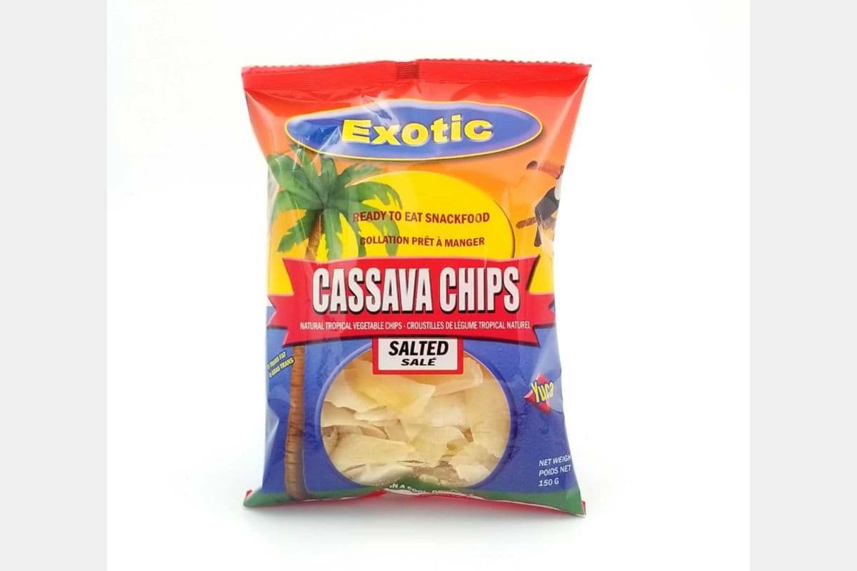 Exotic Cassava Chips Regular (150G)
