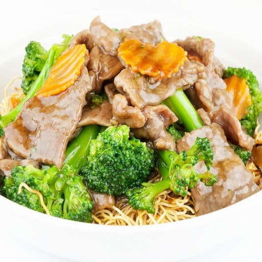 74. Beef Teriyaki Chow Mein