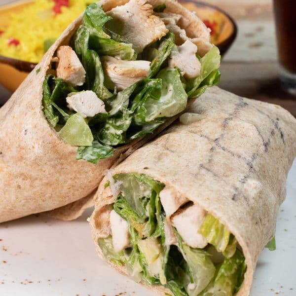 Peri Chicken Caesar Wrap
