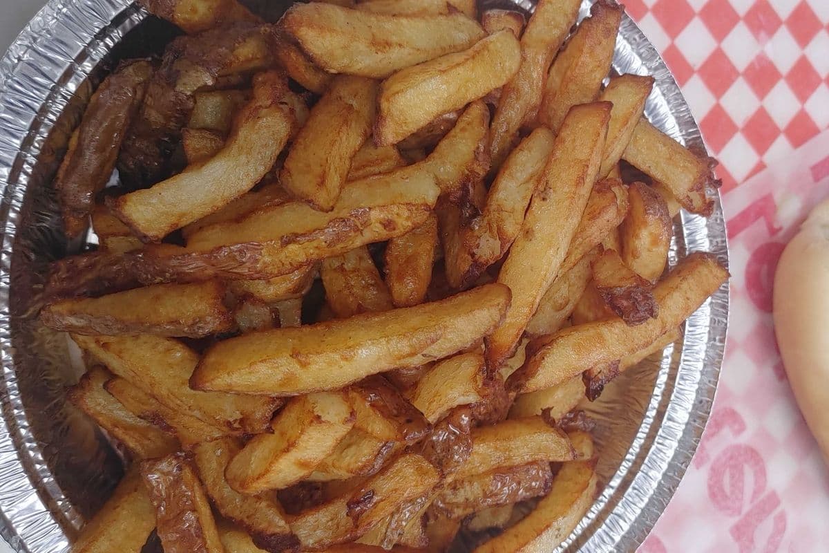 Frites moyan.