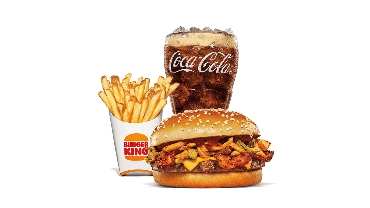Maple Bacon BBQ Whopper® Medium Combo