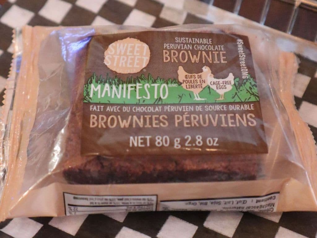 Sustainable Peruvian Chocolate Brownie