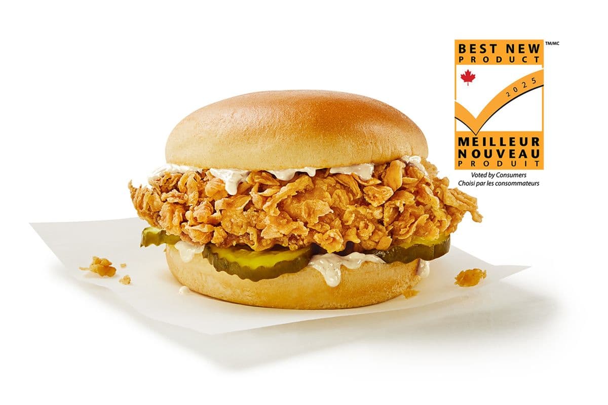 Le Fameux sandwich au poulet / Famous Chicken Sandwich