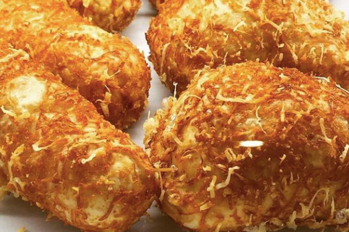 Fried Crispy Ham and Cheese Juscelino