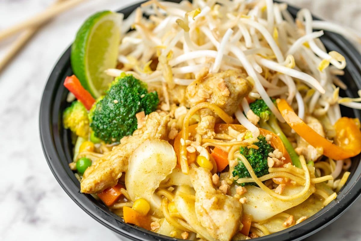 Curry Chicken Noodle Bowl