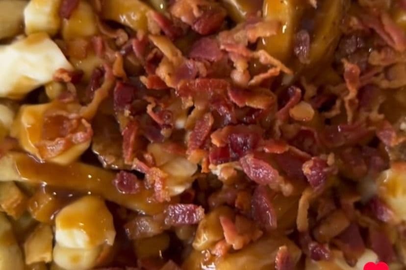 Poutine with Bacon