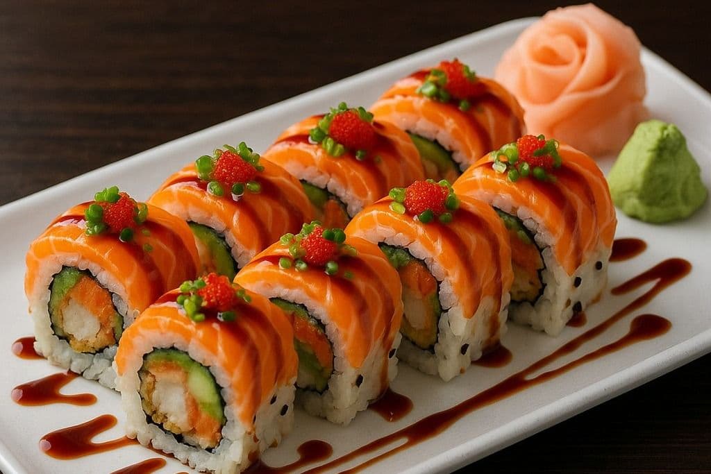 Salmon Tempura Roll (6 pcs)