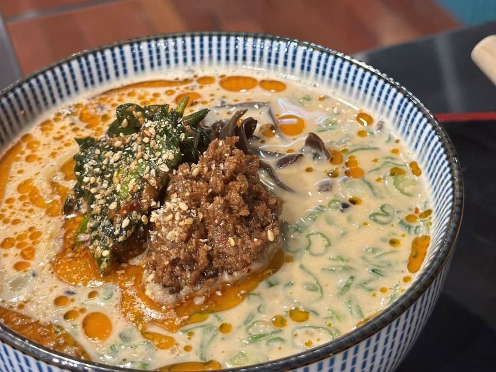 -Vegan Tantan Ramen