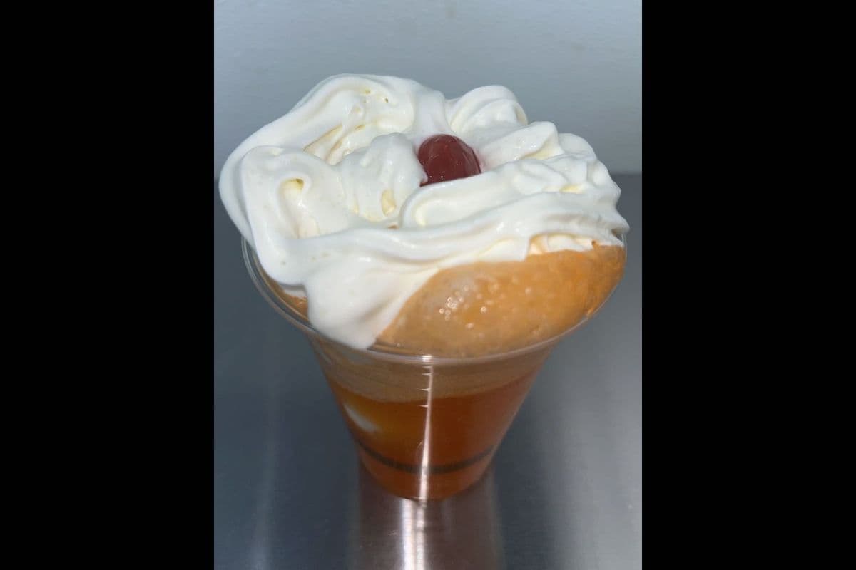 Orange vanilla Float