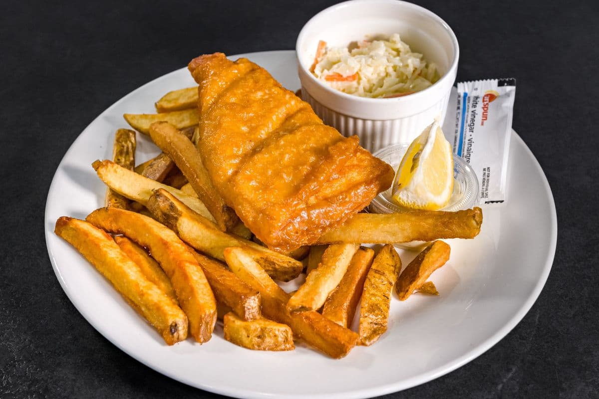 2 piece Alaskan Halibut dinner