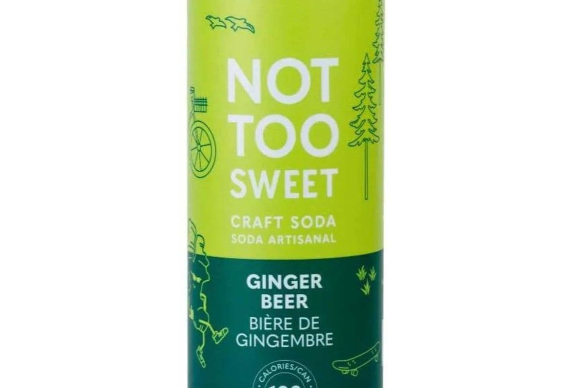 NOT TOO SWEET Ginger Beer