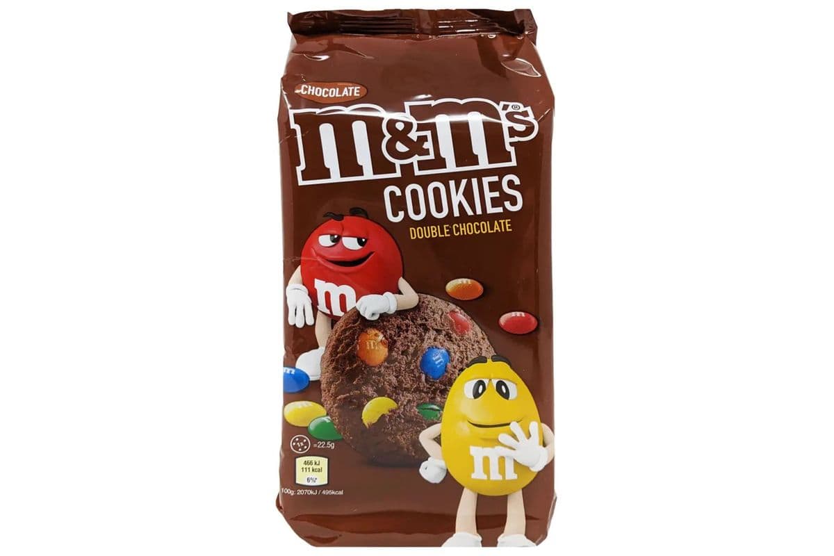 M&M’S Double Chocolate Cookies (180g) (888 Cal)