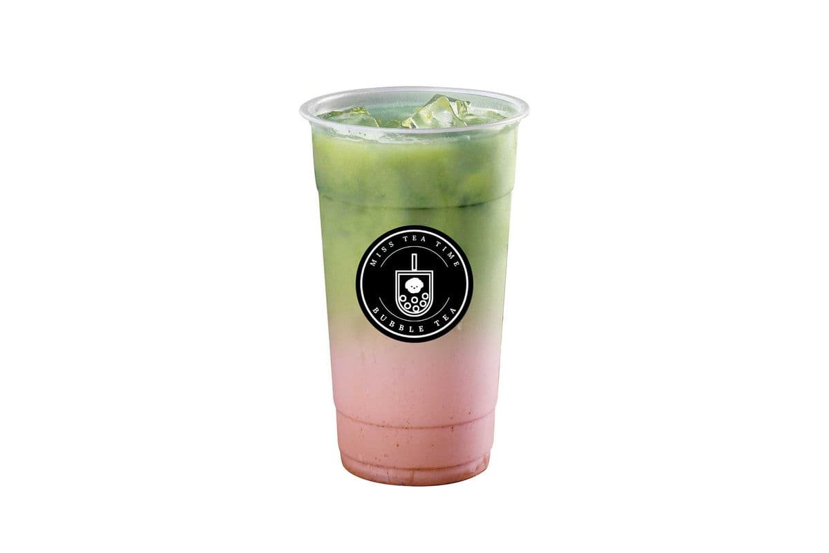 Matcha Strawberry Latte
