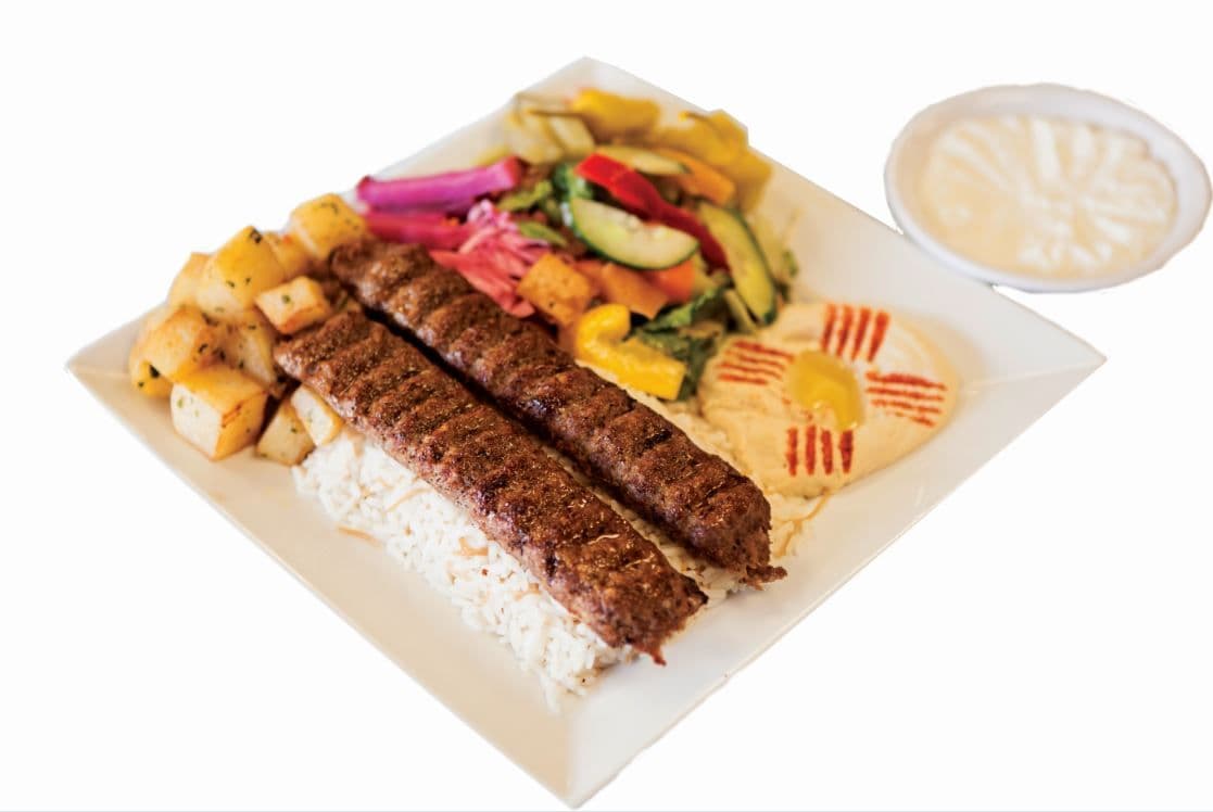 Kafta Kabob Plate
