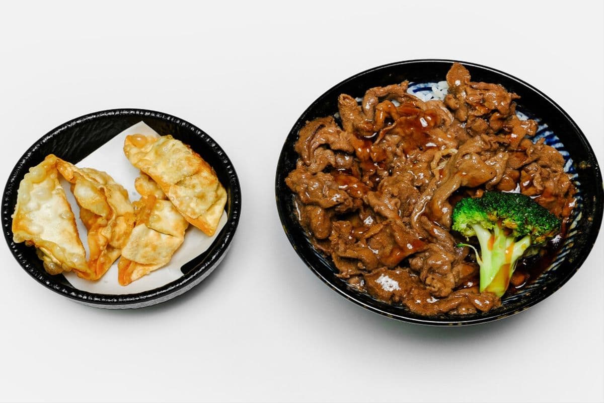 Combo One (Teri, Gyoza, and Miso)