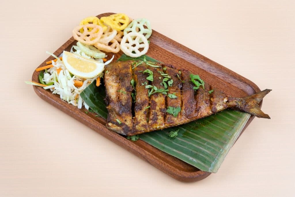 Fried Pomfret