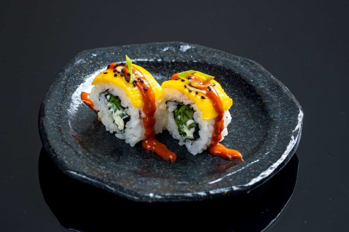 Spicy Miso Mango (8 pcs) (Vegan, gluten free, nut-free, made with organic ingredients)