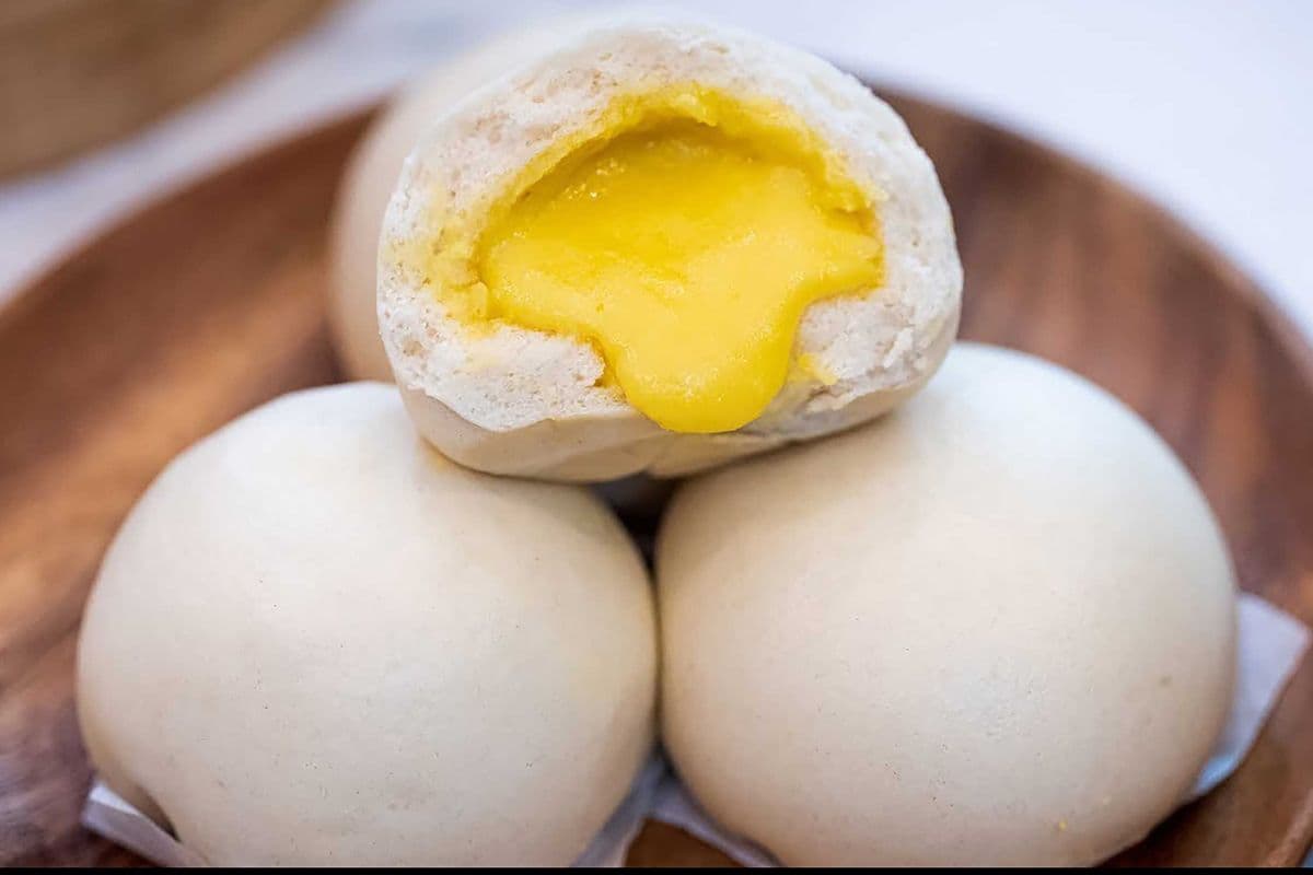 Steam Sweet Custard Bun (6pcs)