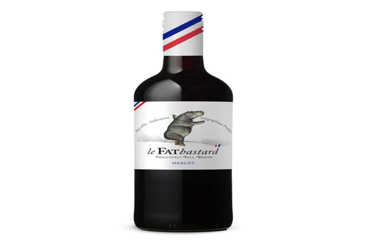 Fat Bastard Merlot Red (1 x 750 ml)
