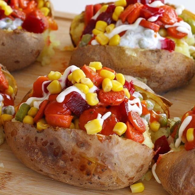 Patate kumpir classique turco / Classic Kumpir Potato Turco