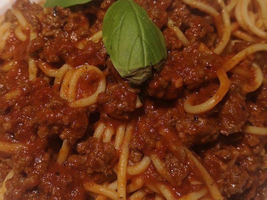 Spaghettini Bolognese