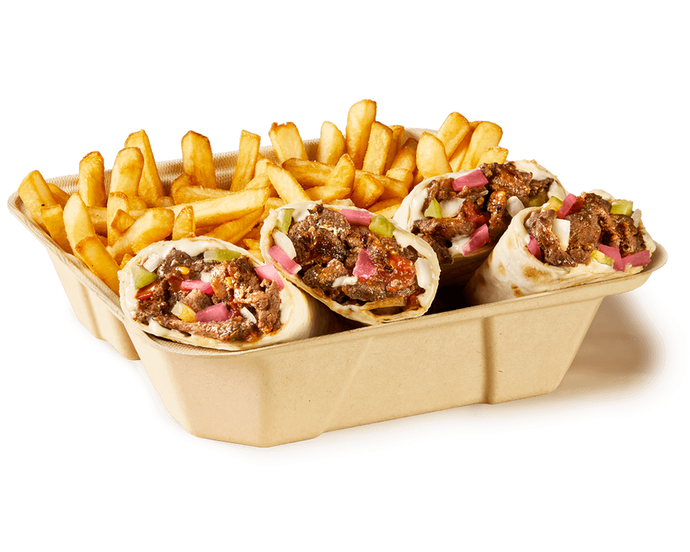 Beef Shawarma SAJ Box