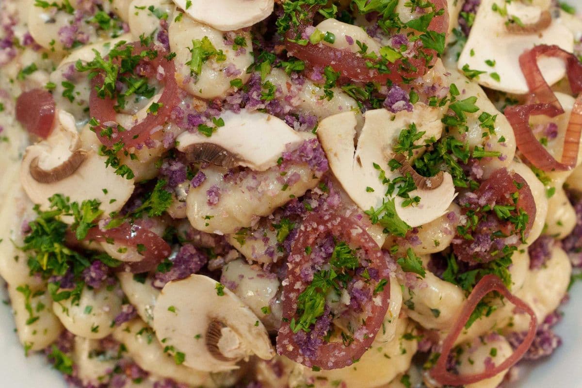 Lavender Gnocchi