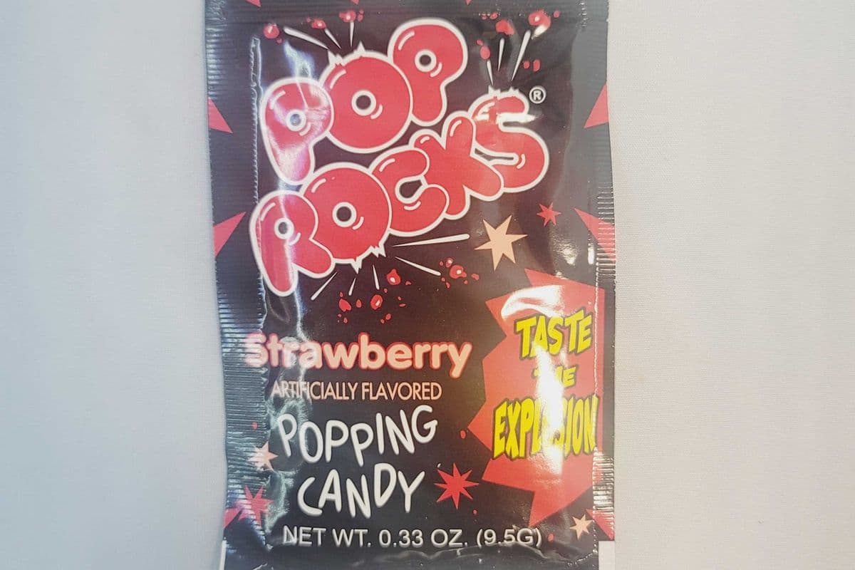 Pop Rocks Strawberry Popping Candy (10.5 g)