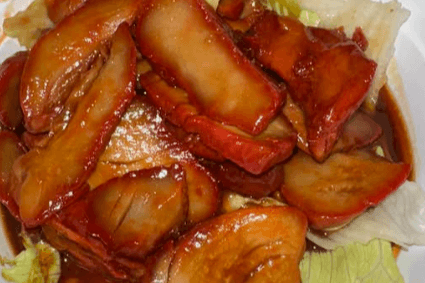 Barbecued Pork Slices