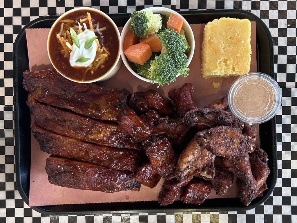 SMOKIN’ Hot Bucket of Bones Meal + Free Pickles
