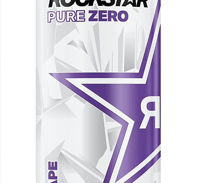 Rockstar Pure Zero Grape 473ml