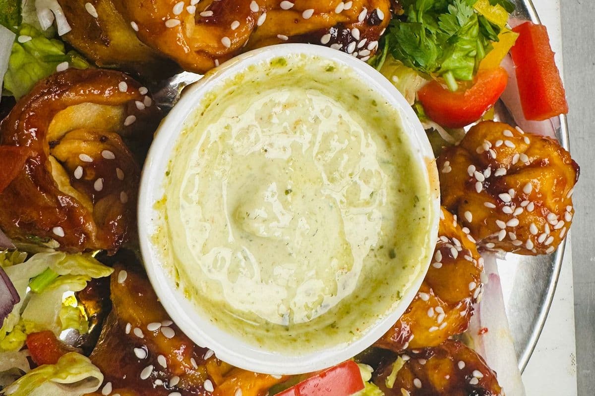 Chilli Garlic Momos