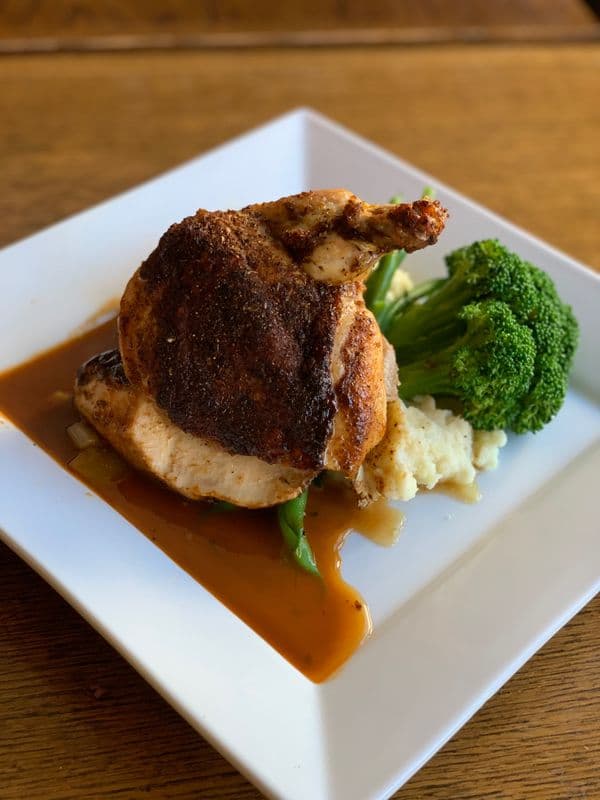 Oven-Roasted Blackened Chicken Breast