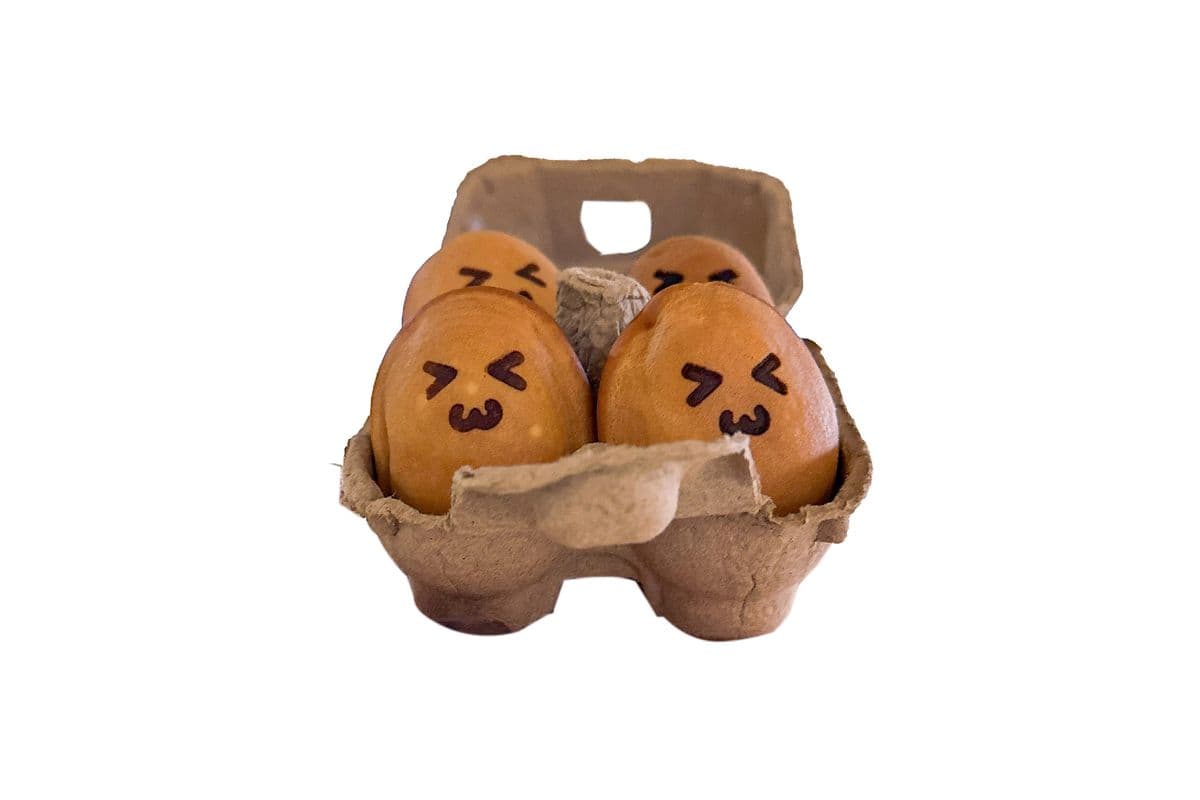 A box of coucou œuf/egg(4)