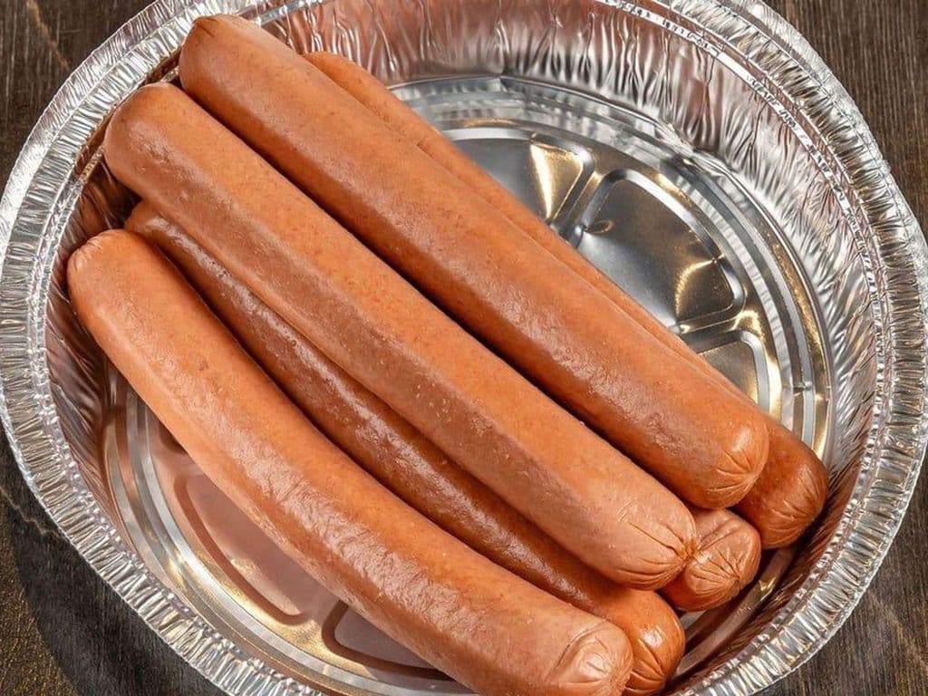 6 HOT DOG CRU/ 6 RAW HOT DOG