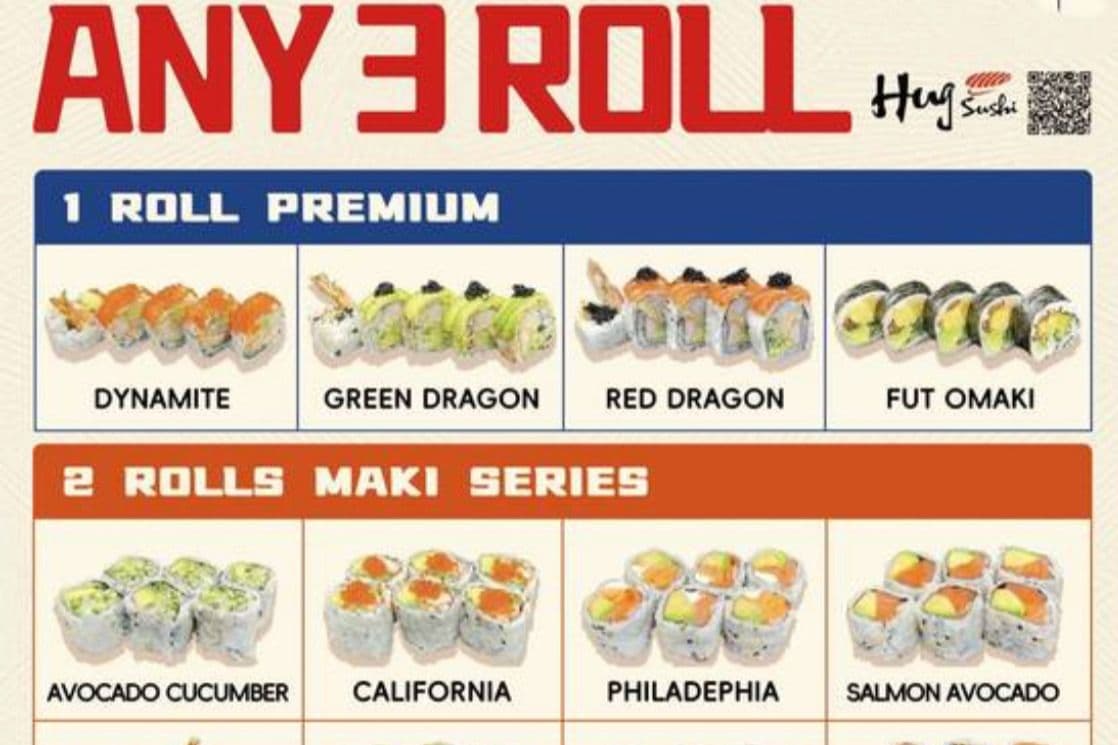 Any 3 Roll Combo