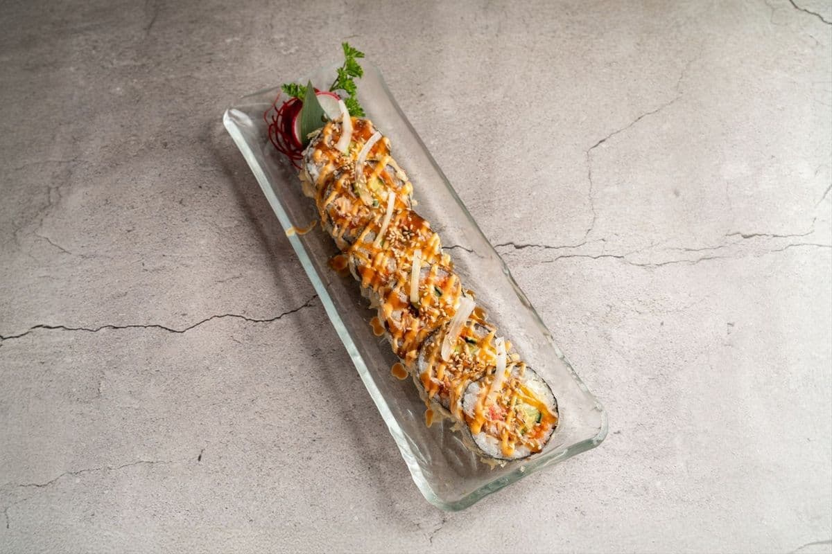 crispy cream salmon roll(6pcs)
