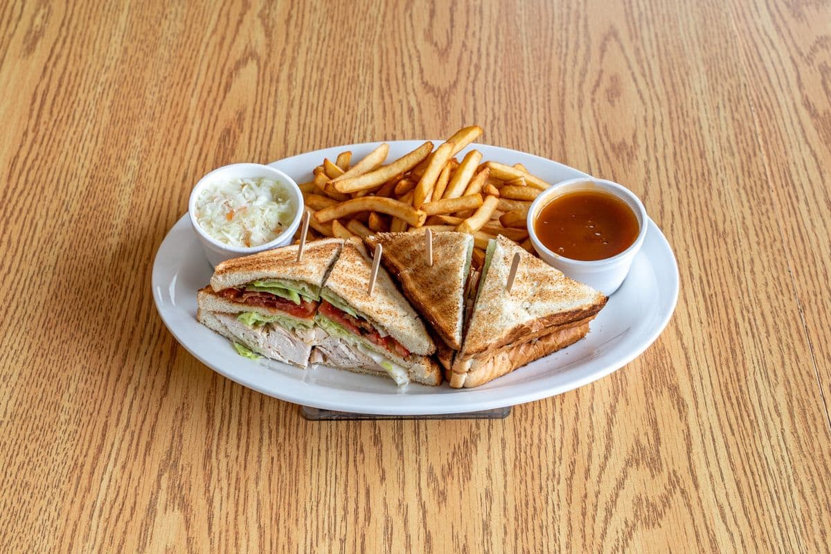 Club sandwich viande blanche