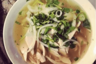13. Pho au poulet/Chicken