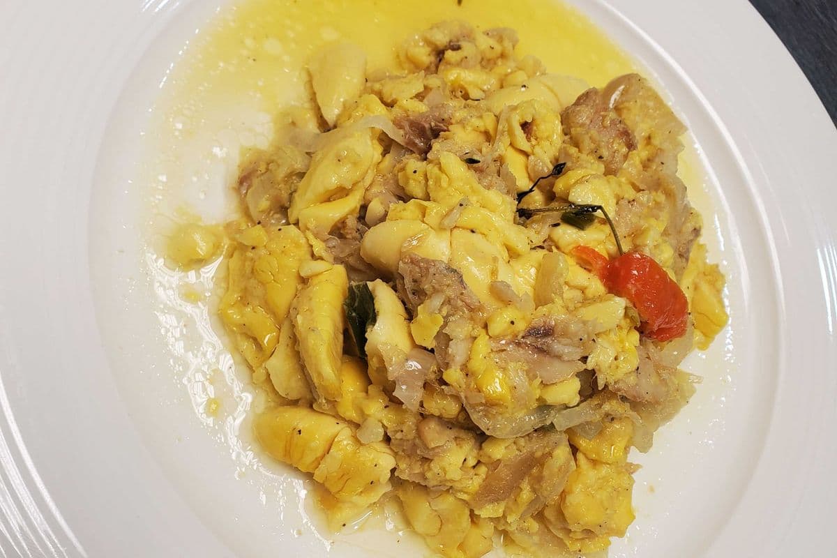 Ackee and Saltfish with Provisions (Small)