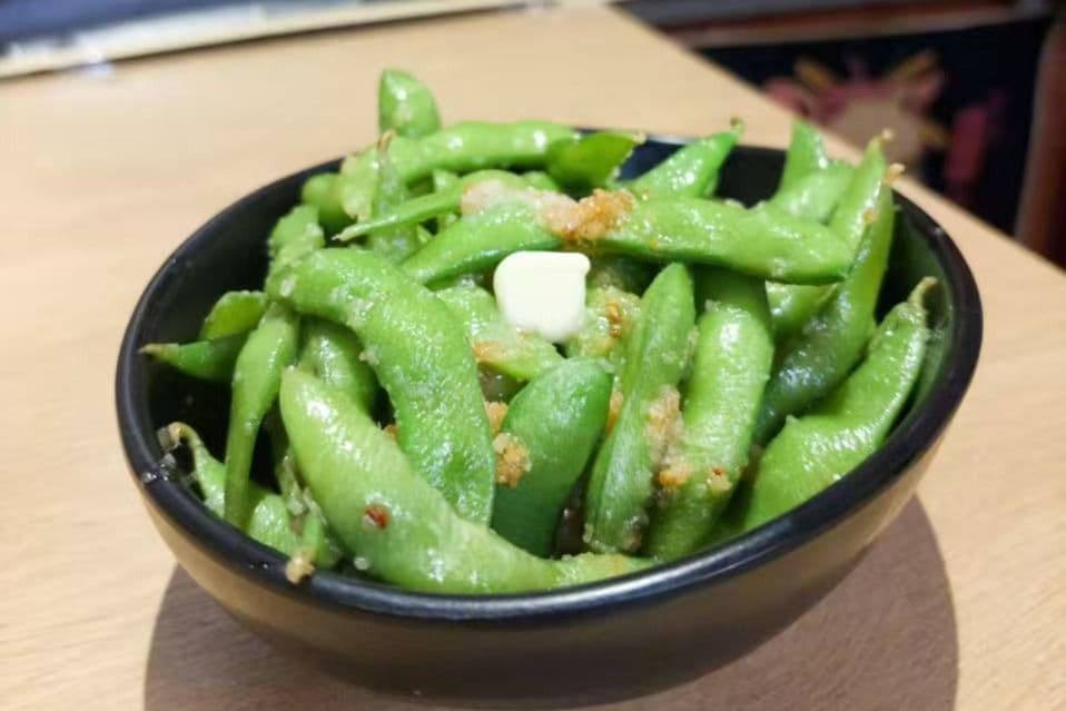 Butter Garlic Edamame
