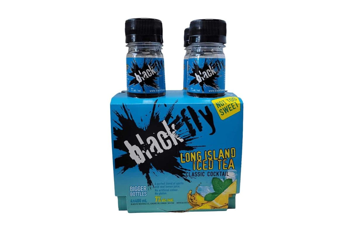 Black Fly Long Island Ice Tea (4 x 400ml Bottles)