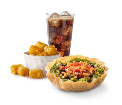 Black Bean & Corn Taco Salad Combo