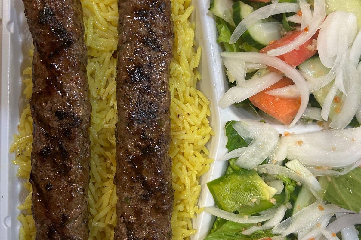 Kabab Kafta Plate