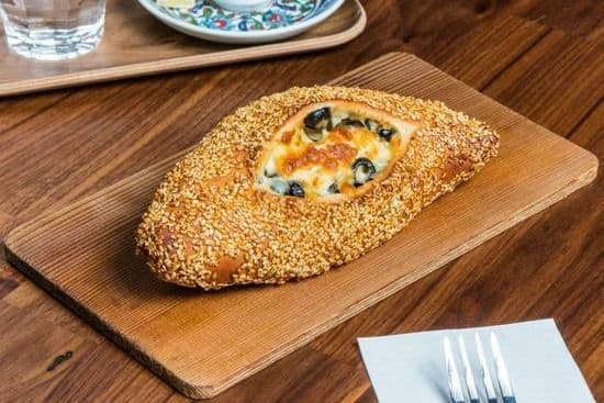Stuffed Bagel Sandwiches (Olive and Mozarella)