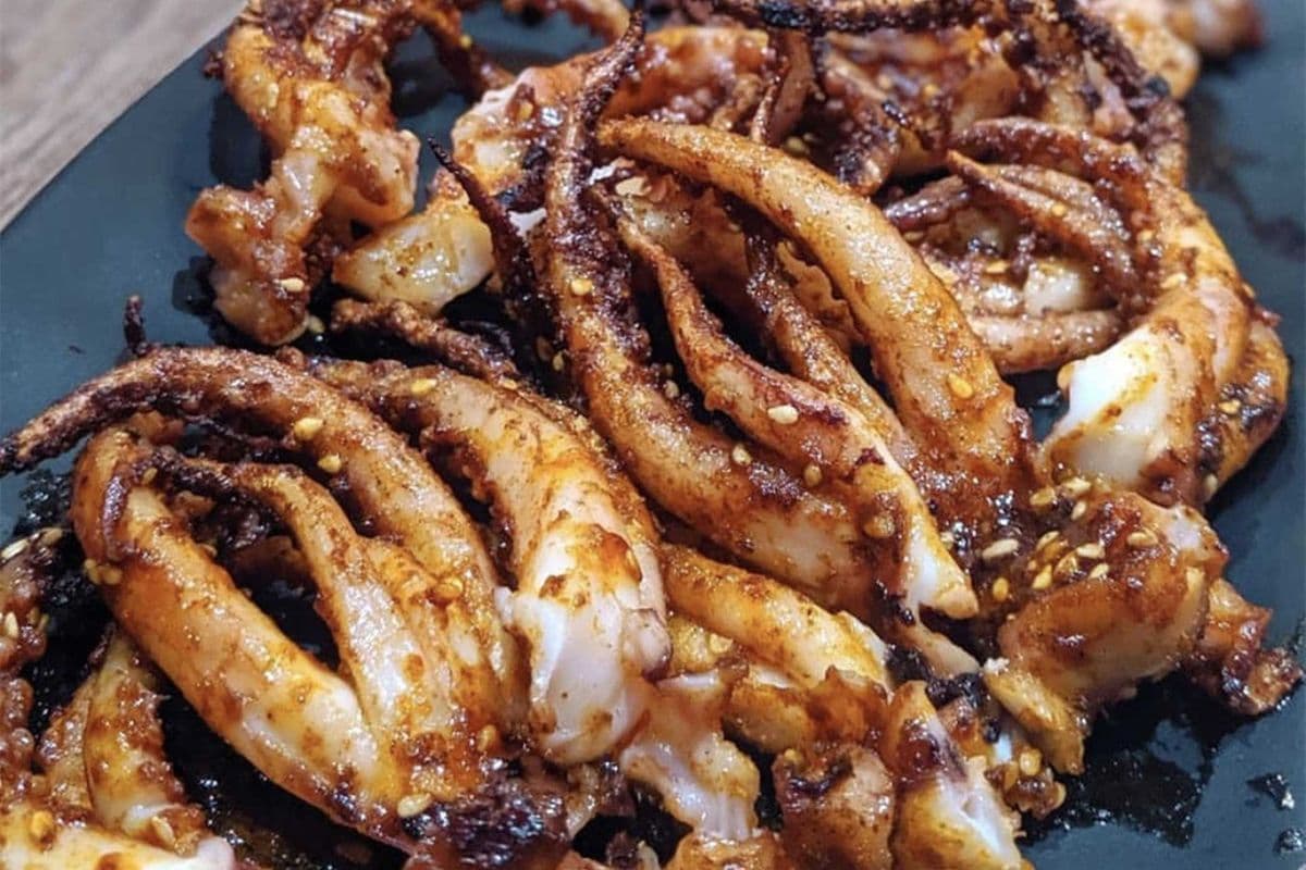 Squid Tentacles 碳烤鱿鱼须