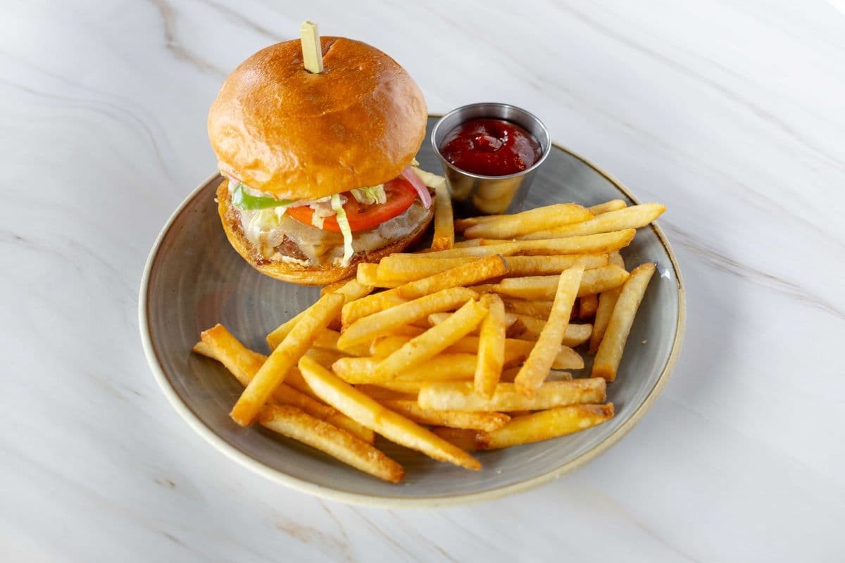 Korean Style Angus Kalbi Beef Burger