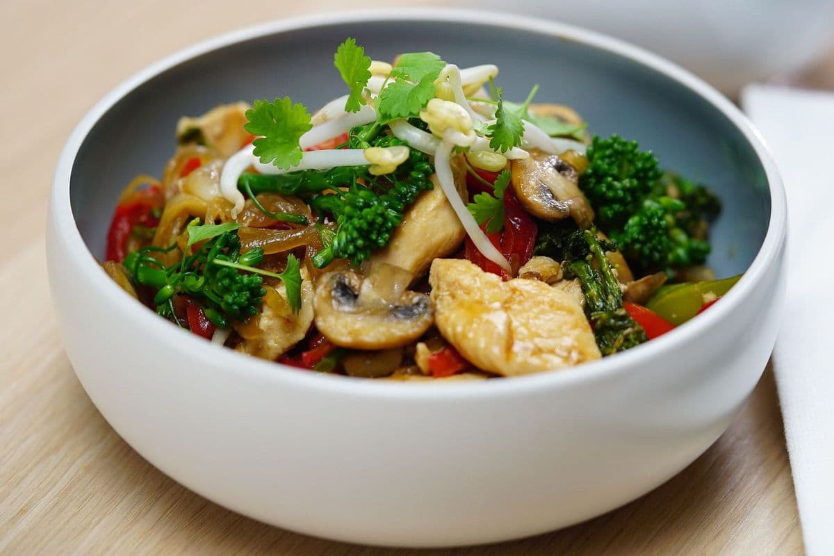 Wok Tossed Chicken Mixed Vegetable (S1)