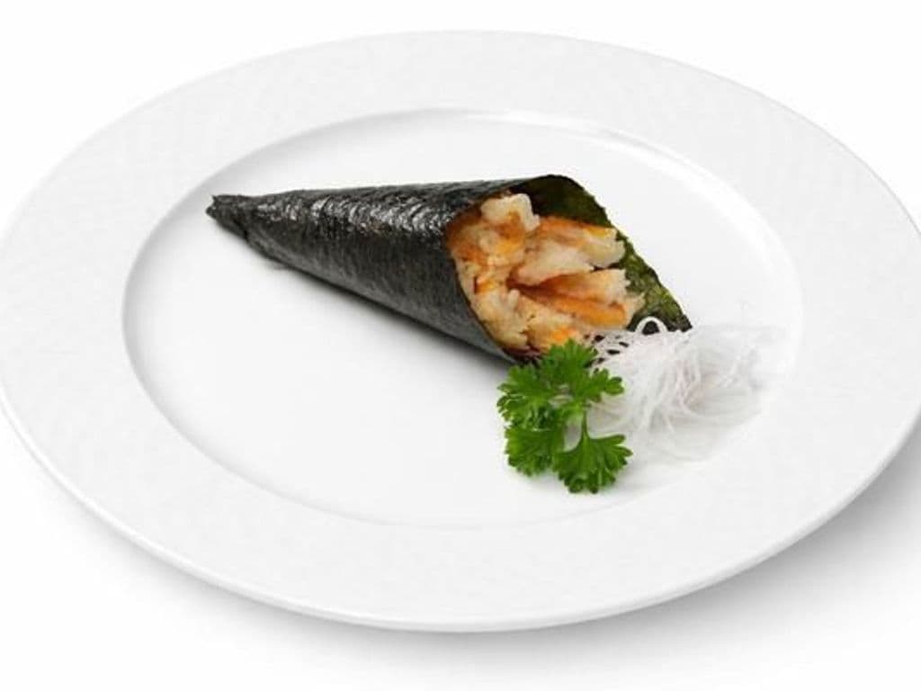 Sweet Potato Tempura Hand Roll