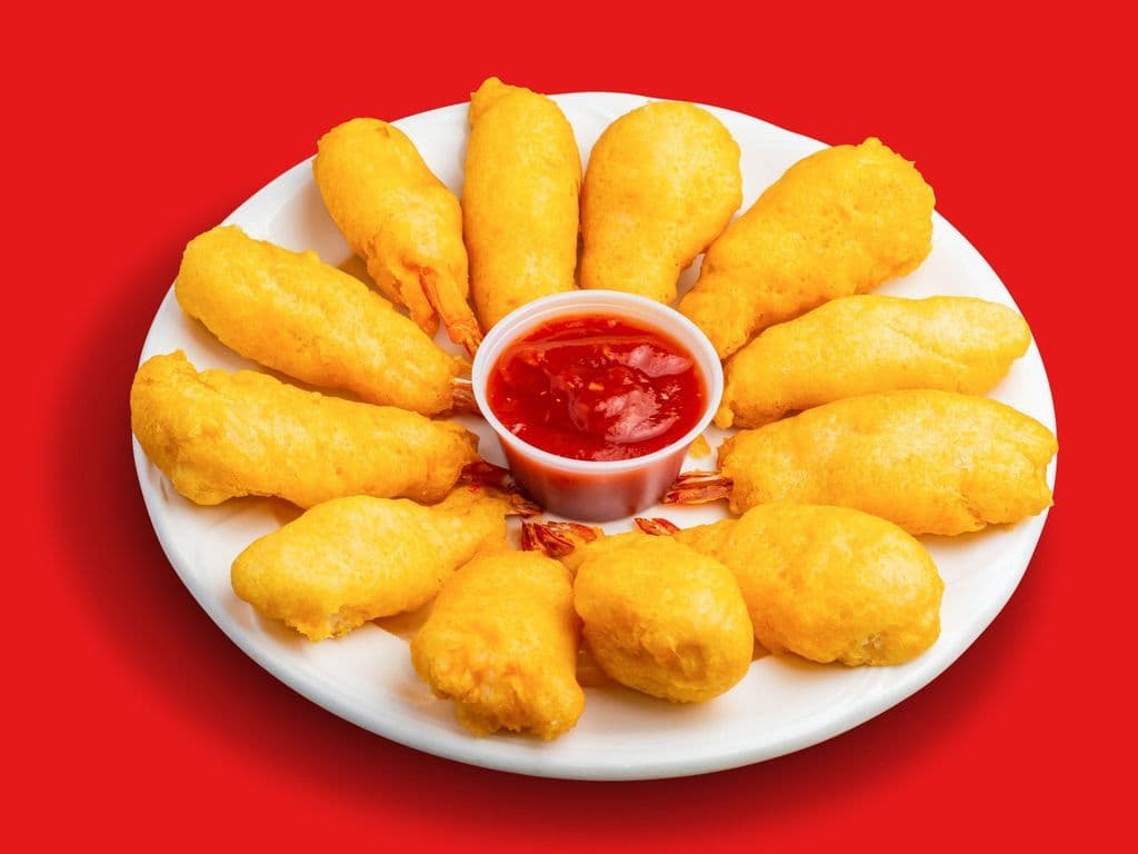 Deep Fried Prawns (10)